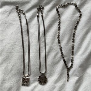 3 Brighton necklaces.
